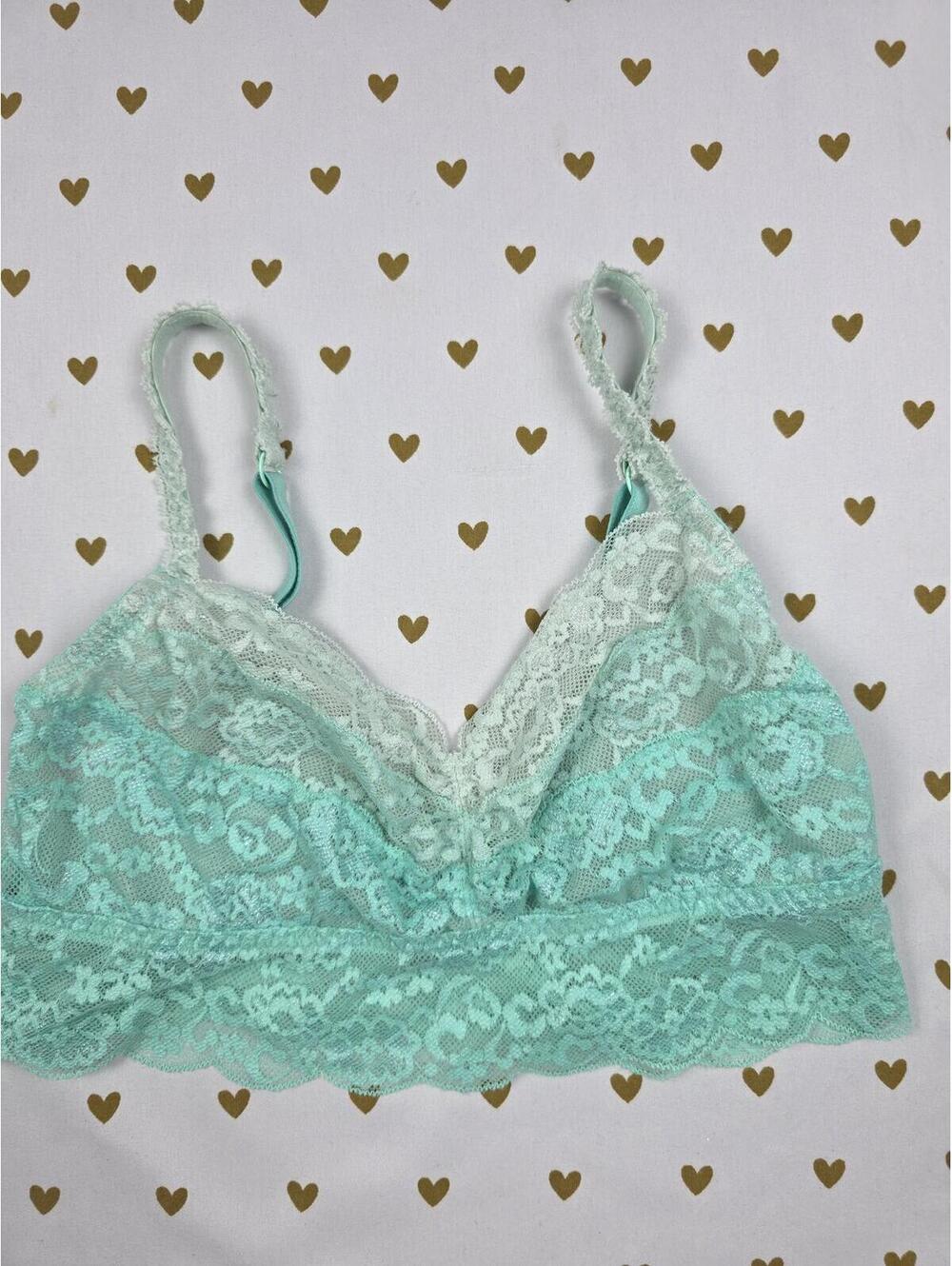 Victorias Secret Pink Gradient lace Small Bralette Bra Top Tank